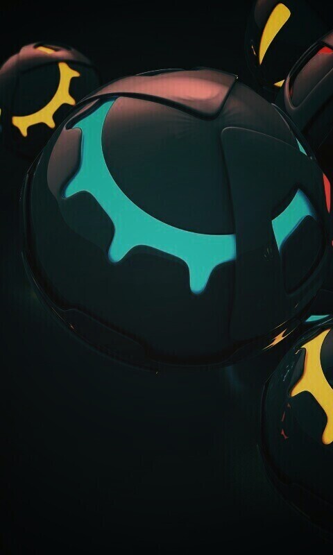 Трёхмерные шары обои