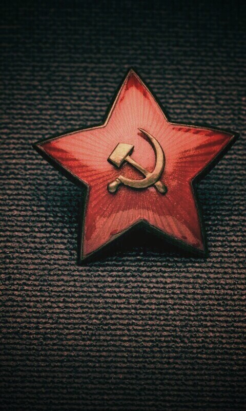 Красная звезда обои