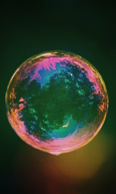 Мыльный пузырь обои