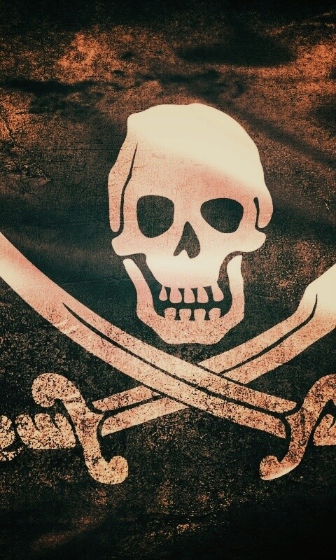 Пиратский флаг обои