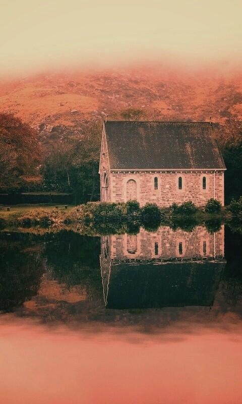 Живописный дом обои