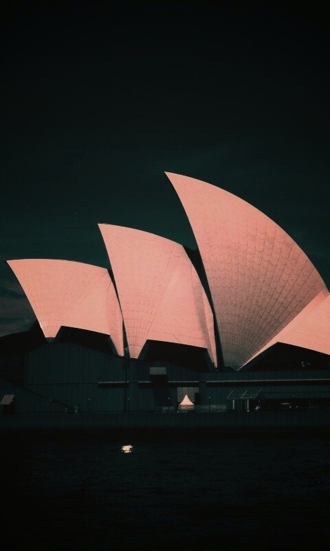 Здание оперного театра в Сиднее обои