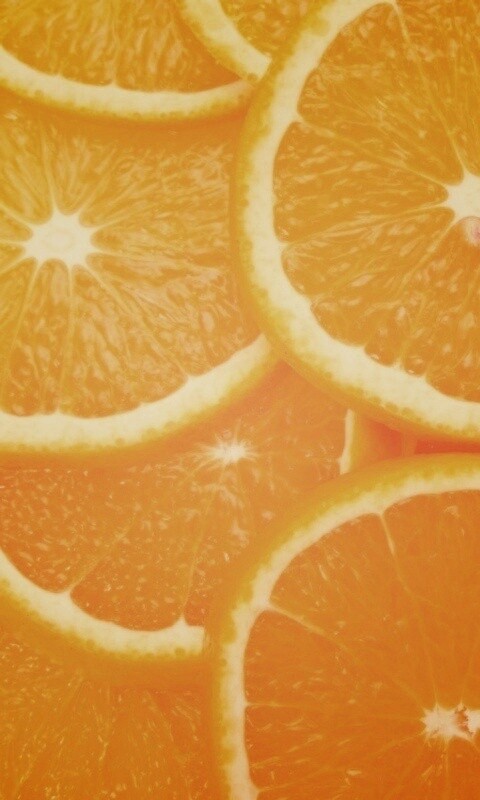 Апельсиновые дольки обои