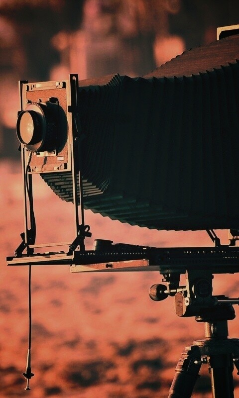 Старинный фотоаппарат обои