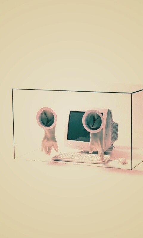 Зараженный компьютер обои