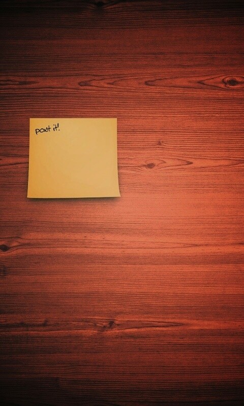 Стикер Post it! обои