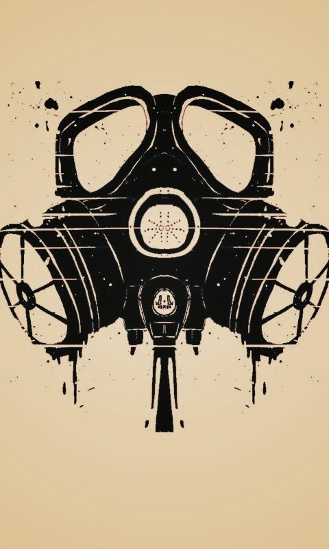 Противогаз обои