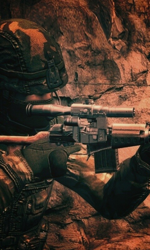 Снайпер из Counter Strike обои