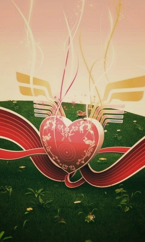 Валентинка обои