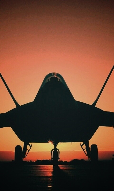 Истребитель F22 обои