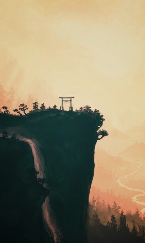 Пейзаж в китае обои