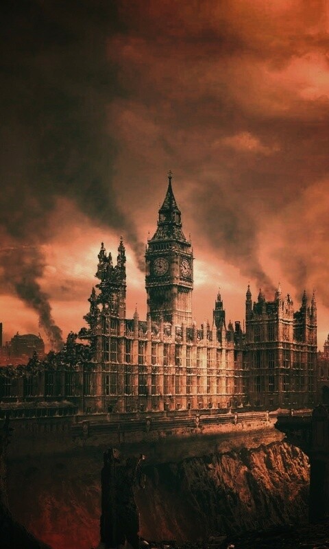 Руины Лондона обои