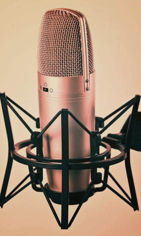 Студийный микрофон обои
