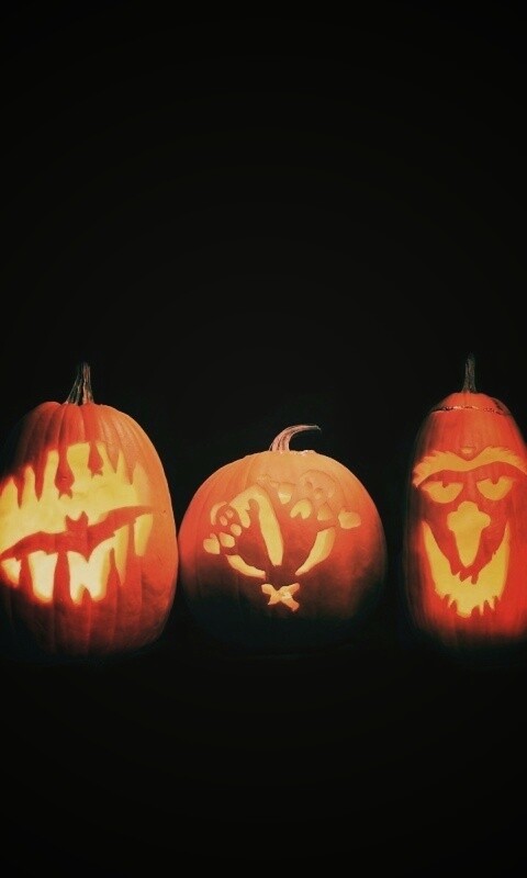 Тыквы на Хэллоуин обои
