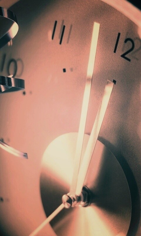 Часы в ожидании нового года обои