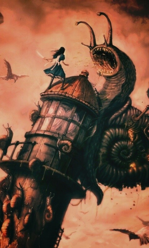 Битва с механической улиткой обои