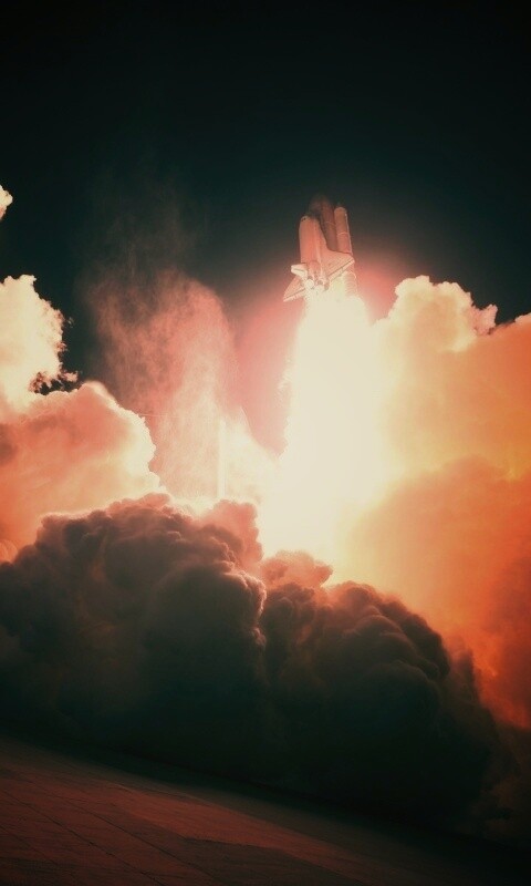 Взлет шатла обои