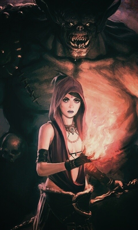 Морриган и порождение зла обои