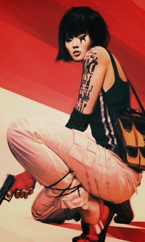 Фейт с пистолетом обои