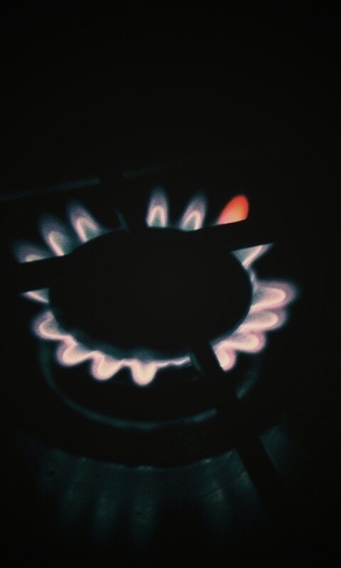 Огонь газовой горелки обои