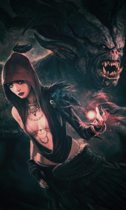 Морриган и порождение тьмы обои