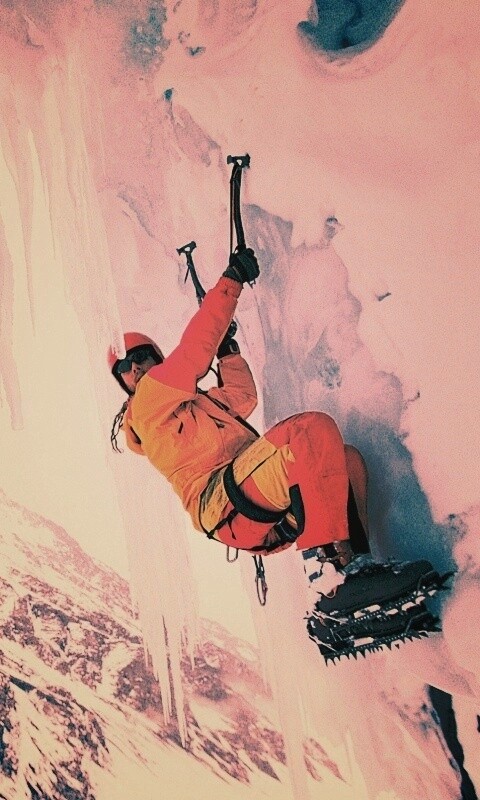 Альпинист обои