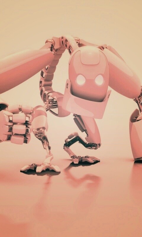 Крадущийся робот обои