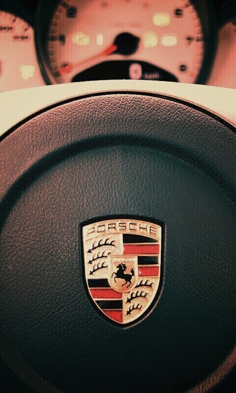 Руль Porshe обои