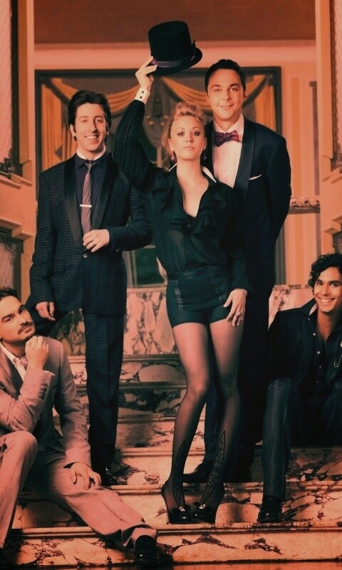 Персонажи теории большого взрыва обои