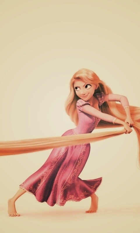 Рапунцель и пойманный Флин обои