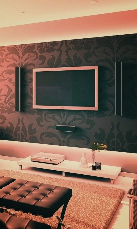 Современная комната обои