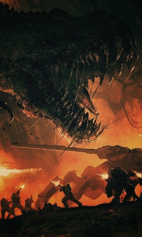 Динозавр обои