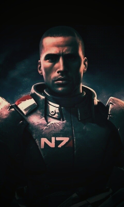 Шепард из Mass Effect обои