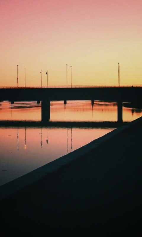 Живописный мост обои