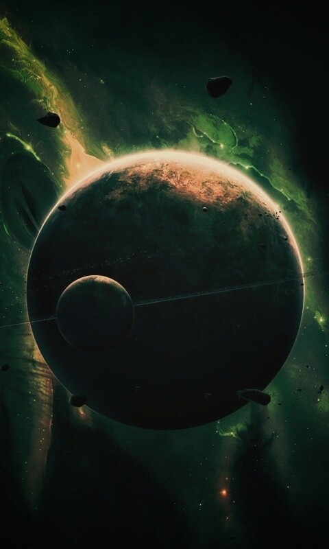 Неизвестная планета обои