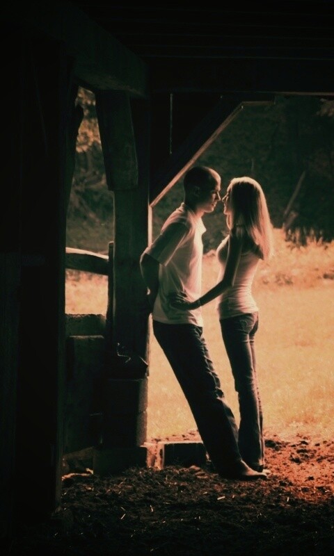 Любовь на природе обои