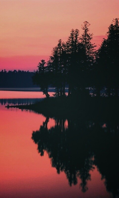 Вечерний пейзаж обои