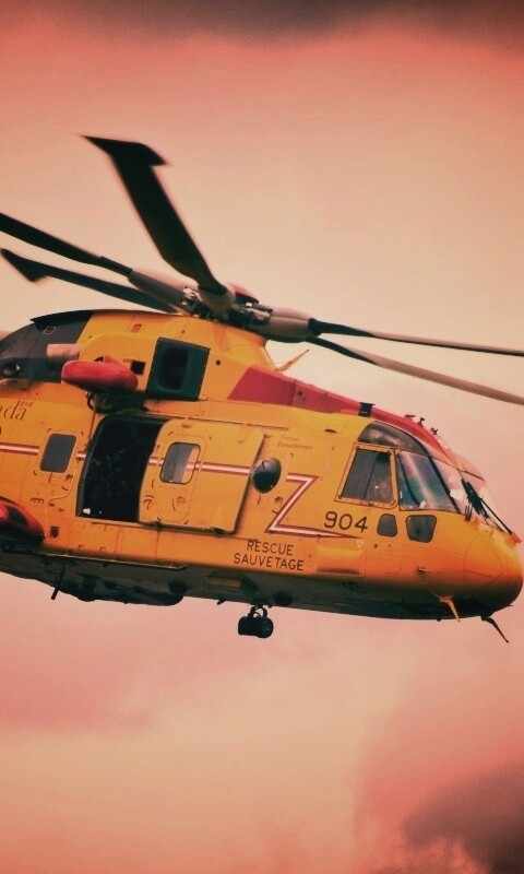 Вертолет спасения обои
