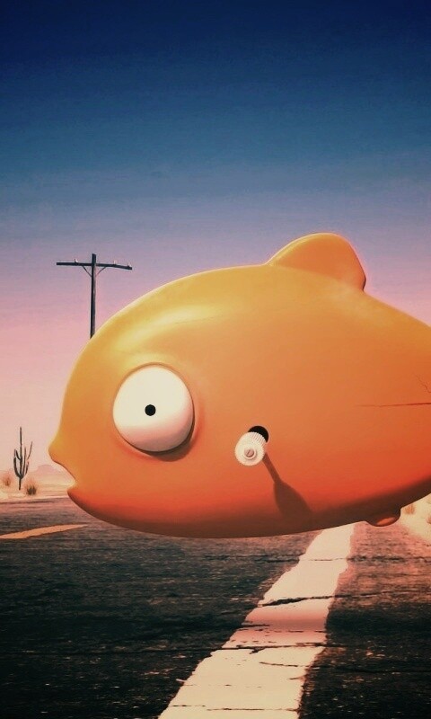 Рыбка из Ранго обои