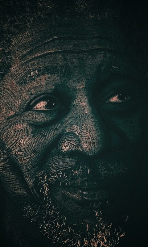 Морган Фриман — текстовый портрет обои