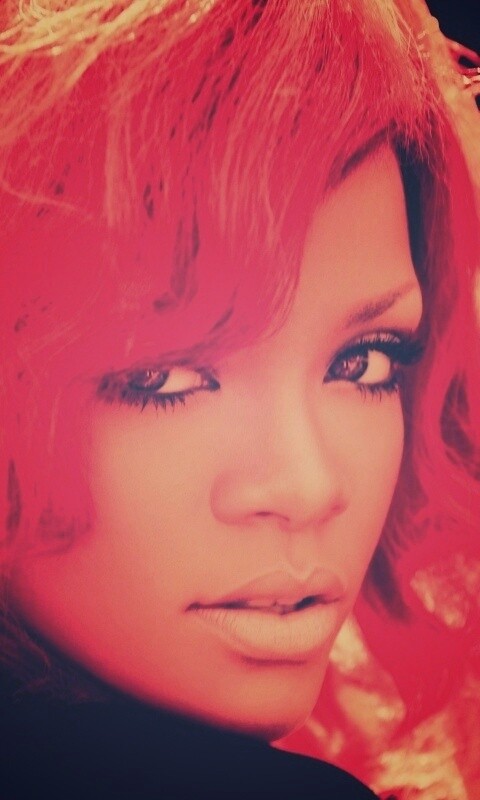 Огненная Рианна обои