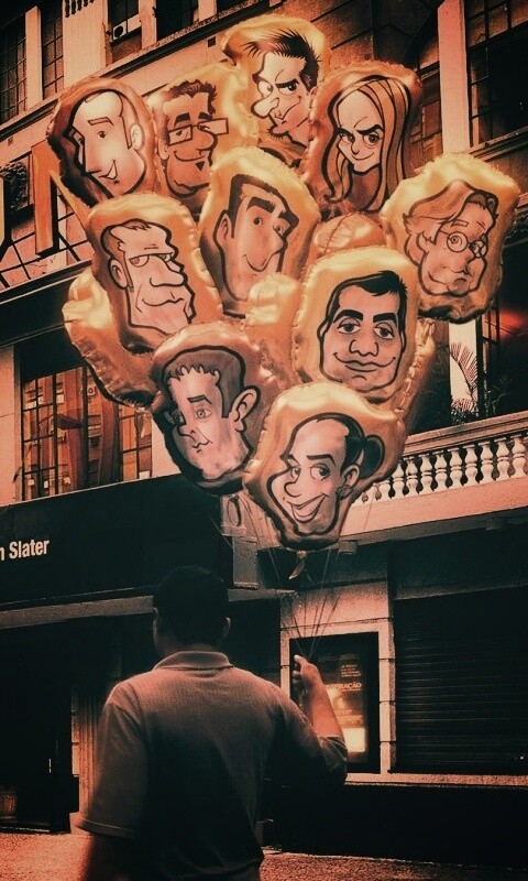 Воздушные шары обои