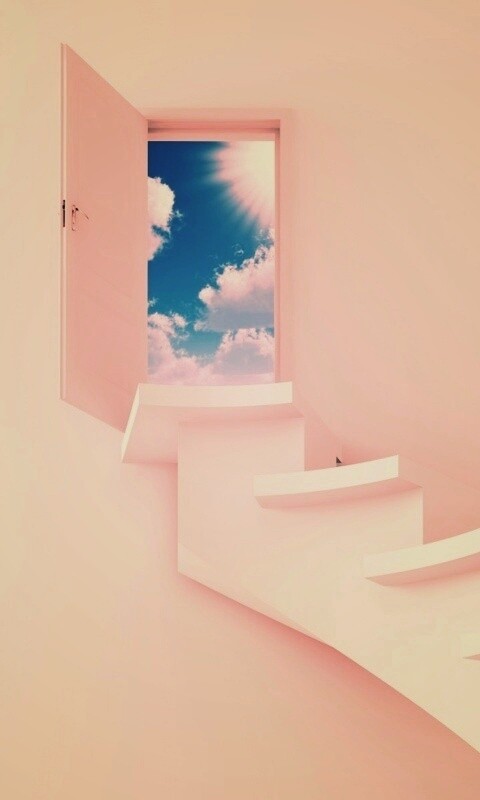 Лестница в небо обои