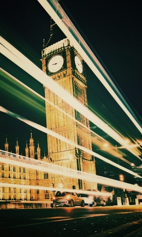 Лондон на скорости обои
