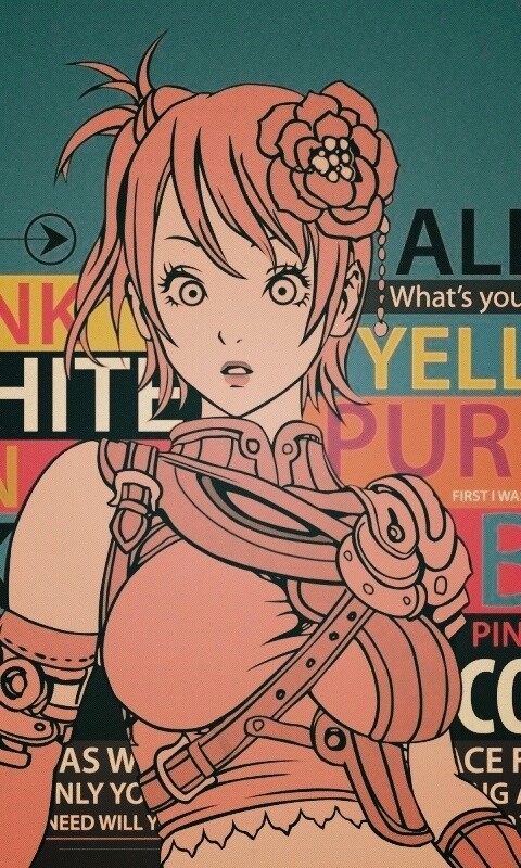 Раскрась её обои