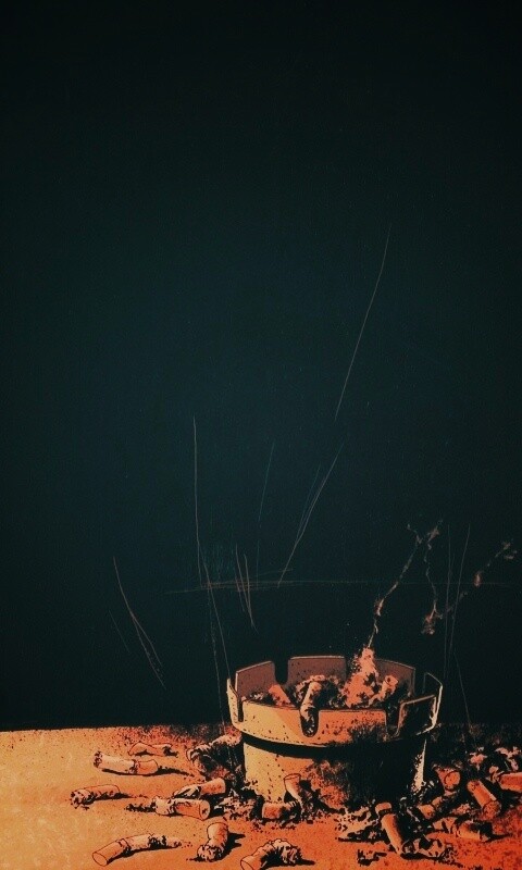 Пепельница обои