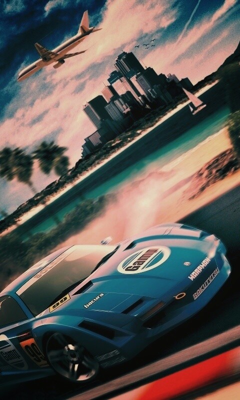 Гоночный автомобиль обои