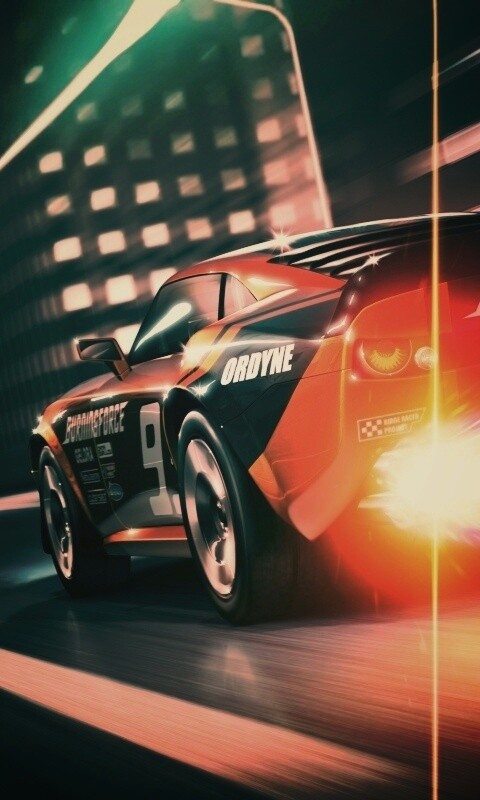 Ночное нитро обои