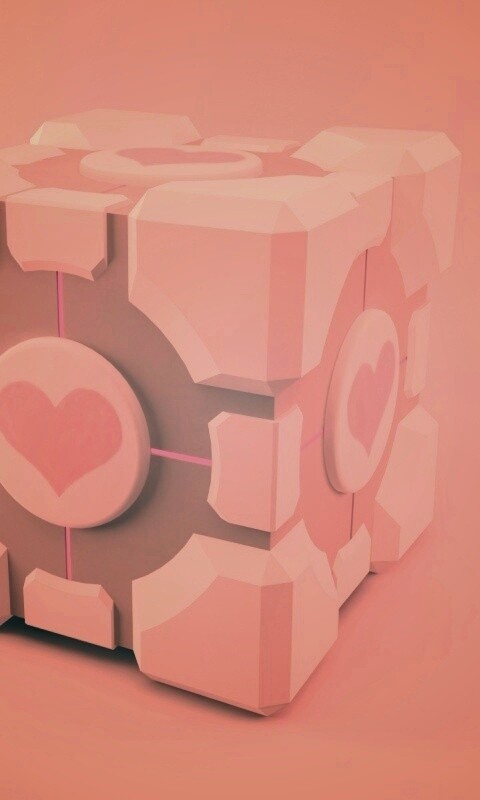 Взвешенный куб-компаньон обои