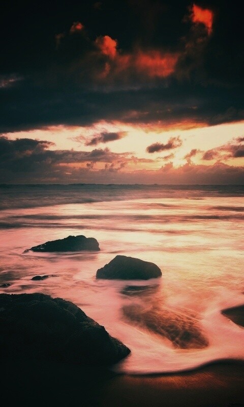 Тёмные берега обои